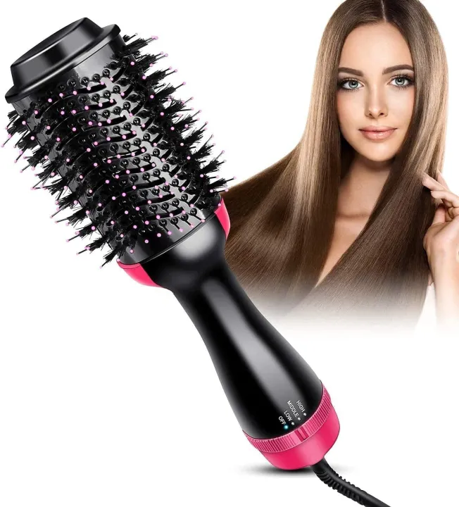 3-in-1%20One%20Step%20Hot%20Air%20Brush%20%7C%20Hair%20Dryer,%20Styler%20&%20Volumizer%20%7C%20Ionic%20Ceramic%20Blow%20Dryer%20Brush%20for%20Straightening%20&%20Curling%20%7C%201000W,%20Multi-Color%20%E2%80%93%20Salon-Quality%20Results%20(No%20color%20choice)%20-%20Image%202