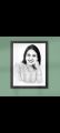 portrait art A4 size with frame. 