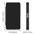 Portable for SD and for Micro SD card storage box with 40 card slots (20 SD+20 TF), suitable for SDHC, SDMC, TF cards. 