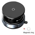 Universal Car Phone Holder Foldable 360° Adjustable Strong Magnetic Vacuum Suction Mount Stand for iPhone Car Desk Smartphones. 