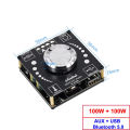 XY-AP100L 2*100W Bluetooth Power Amplifier Board 5.0 Digital AUX 2.0 CH Stereo Home Music Speaker Wireless Module Audio AMP. 