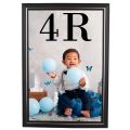 4R (4 x 6 inch) size  Photo Frame Black with Silver Line photo frames at wholesale price.........picture can be hung on the wall & freestanding Fiber Frames. 