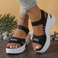 New Women Platform Wedge Sandals Summer Fashion Comfortable Shoes Women Light Casual Velcro Beach Shoes Zapatos De Mujer. 