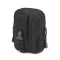 Molle Pouch Belt Waist Pack Men Small Pocket Survival Tool Bag for Running Travel Camping Hunting Airsoft. 
