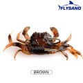 FLYSAND Bionic Crab Silicone Soft Bait Artificial Lifelike Sharp Hook Fishing Lure Freshwater Fish Jig Head Baits Fishing Tackle. 