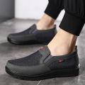 Lightweight Men Casual Shoes Canvas Shoes Wear-resistance Non-slip Mens Loafers Breathable Comfort Driving Shoes Zapato Hombre.