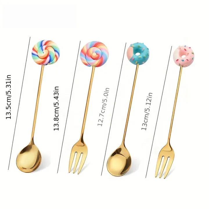 4PCS%20Stainless%20Steel%20Creative%20Candy%20Donut%20Dessert%20Fork%20Coffee%20Spoon%20Stirring%20Spoon%20Cartoon%20Creative%20Fork%20-%20Image%206