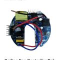 AC/DC ceiling Fan circuit 65w with remote control. 