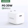 UGREEN Nexode Mini 20W USB-C PD Fast Charger GaN Charger for iPhone 15 14 13 12 Pro Max iPad Samsung Pixel Type-C Fast Charging Adapter. 