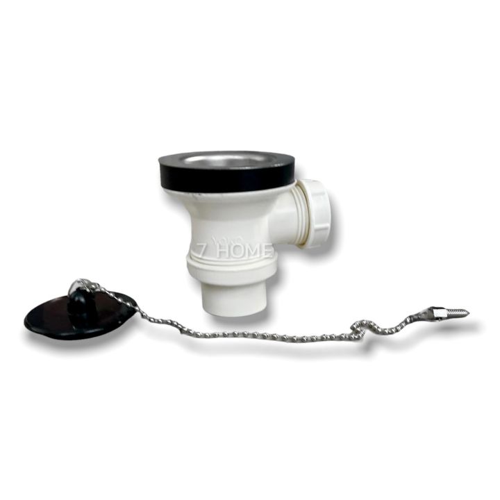 7%20Home%20Sink%20Drain%202.5%20Inches%20Sink%20Drain%20Sink%20Drain,%20Grade%20A,%20Complete%20Set,%20Good%20Quality%20Stainless%20Steel%20Lid.%20Comes%20with%20a%20Black%20Rubber%20Plug%20and%20Chain.%20-%20Image%203