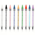 Rhinestone Picker Dotting Pen, Dual-ended Rhinestone Gems Crystals Studs Picker Wax Pencil Manicure Nail Art DIY Decoration Tool. 