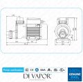 DXD 300E 0.18kW 0.25HP Water Pump for Hot Tub | Spa | Whirlpool Bath. 