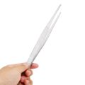 20CM/30CM Home Medical Garden Kitchen BBQ Tool Long Barbecue  Food Tong Stainless Steel Straight  Tweezer Toothed Tweezer. 