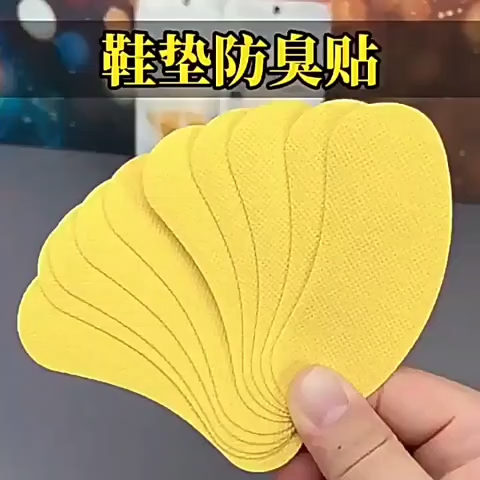10 Pcs Foot Lemon Flavor Removing Smelly Patch Shoe