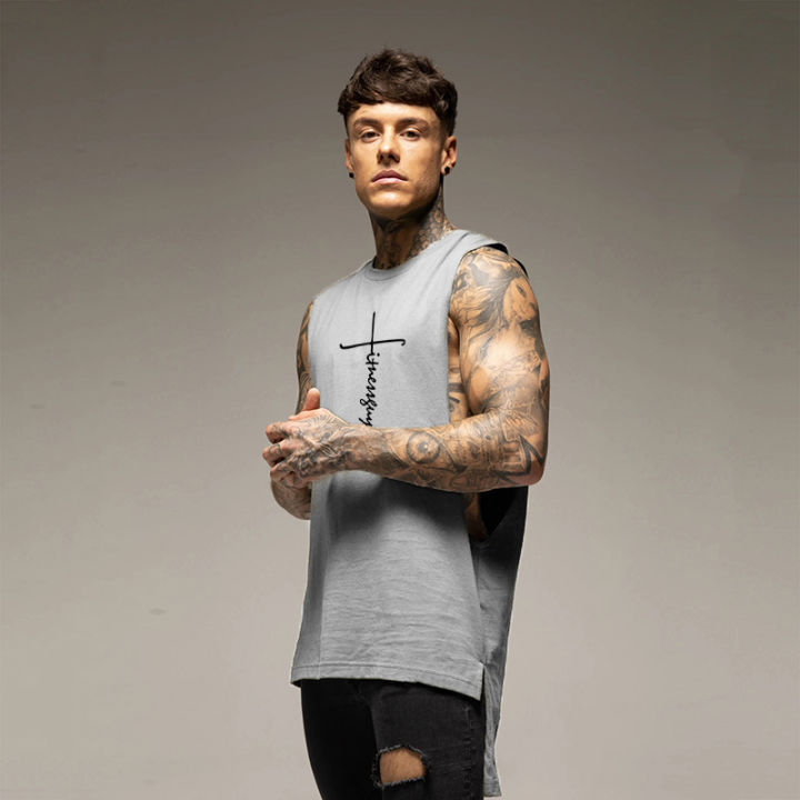 Summer%20Cotton%20Breathable%20Vests%20Gym%20Bodybuilding%20Muscle%20Tank%20Tops%20Mens%20Fitness%20Casual%20Clothing%20Extend%20Cut%20Off%20Sleeveless%20Shirts%20-%20Image%206