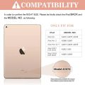 aMZCaSE for iPad Pro 9.7 Inch Case with Keyboard for iPad 6th Generation(2018),5th Generation(2017),for iPad Air 2/Air 1 Case with Keyboard with Wireless Detachable Bluetooth Keyboard,Champagne. 