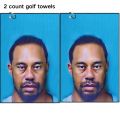 2 count Funny Microfiber Premium Golf Towels, Printed Golf Towels for Golf Bags for Men&Women, Great Golf Accessories. 