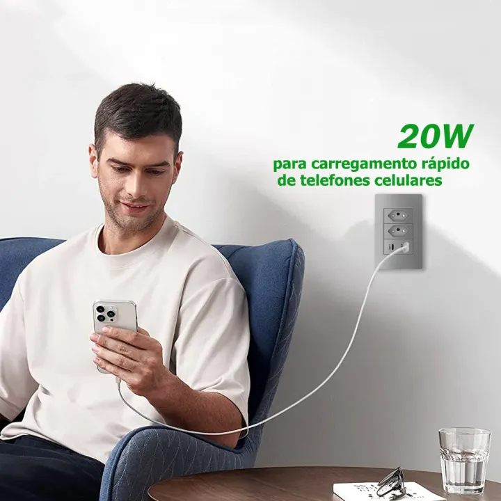 Eiomr%20High%20Quality%20Brazil%20Standard%20Socket%20with%20USB%20Charging%20Port,Grey%20118*75mm,Light%20Switch%2020A%20Wall%20Outlet%20for%20Bedroom%20Office%20-%20Image%205