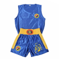 Unisex Wushu Clothing Kung Fu Uniform Kids Sanda Wu Shu Clothes Martial Arts Set Boxing Shorts Suit With Embroidered Dragon. 