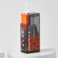 Portable Floss Dispenser Includes 10Pcs Floss Automatic Ejectable Floss Organiser Oral Care Press-on Disposable Flossing Sticks. 
