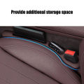 1 Pair Universal Car Seat Gap Plug Strip Side Seam Car Gap Filler Leak Proof Seat Gap Storage Organizer Interior Decoration. 