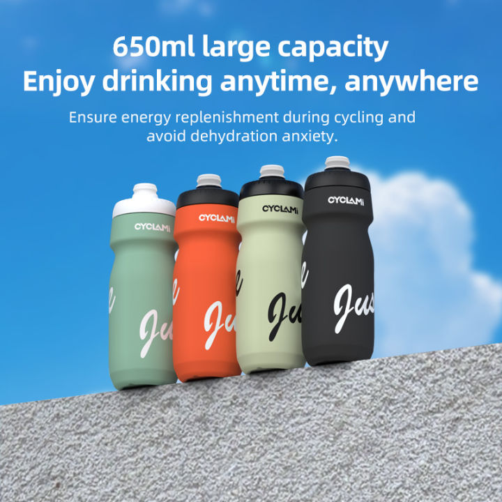 CYCLAMI%20Bicycle%20Water%20Bottle%20650ml%20PP5%20Plastic%20for%20MTB%20Road%20Bike%20%20Water%20Cup%20Outdoor%20Sports%20Portable%20Squeeze%20Drink%20Cycling%20Kettle%20-%20Image%202