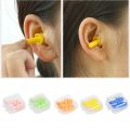 10pcs Soft Silicone Earplugs Waterproof Swimming Ear Plugs Reusable Noise Reduction Sleeping Ear Plugs Hearing Protector. 