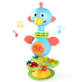 Baby cartoon soothing ringing toy fun sound effects nursery rhyme baby dining table suction cup puzzle early education toy. 