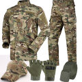 Outdoor Milita Uniform Wear Resistant Suit Safari Men Special Forces Coat Pant Fishing Hunting Clothes.