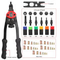 Hand Threaded Rivet Nuts Guns Riveter of Sleeve Nuts Rivnut Tool For Auto M3/M4/M5/M6/M8 Hand Riveter BT-606 Manual Rivet Tools. 