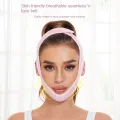 Reusable Double Chin Reducer- V Line Mask -Double Chin Remover-Facial Slimming Chin Strap-Chin Up Mask Face Lifting Belt V Shape. 
