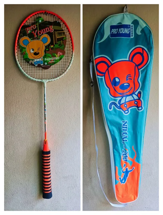 Badminto%20Racket%20Pro%20Young%20Nihal%20200%20with%20Wonderful%20Grip-1p%20-%20Image%205