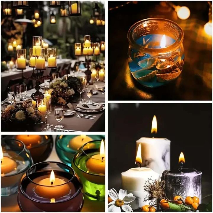 50pcs%20Candle%20Wick%20Making%20Kit,%20with%205pcs%20Candle%20Wick%20Holder%20and%2060pcs%20Glue%20Point,%20Suitable%20for%20Soybean%20Beeswax%20Make%20Candles%20-%20Image%202