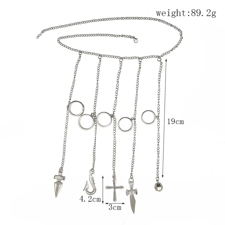 Anime%20Hunter%20x%20Hunter%20Kurapika%20Chain%20Rings%20Women%20Men%20Cosplay%201:1%20Metal%20Pendant%20Clothing%20Accessories%20Jewelry%20Props%20-%20Image%203