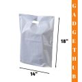 Textile Plain white Bag Polythene Bags12"*16"bag with
handles tulips bag. 