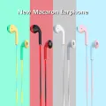 3.5mm Wired Headphones With Bass Earbuds Stereo Earphone Music Sport Gaming Headset With mic For Xiaomi IPhone Huawei Samsung. 