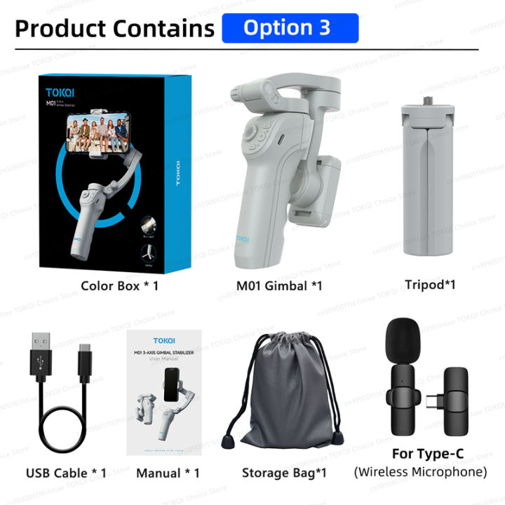 TOKQI%20M01%203-Axis%20Anti-Shake%20Handheld%20Gimbal%20Phone%20Stabilizer%20Foldable%20Holder%20Selfie%20Tripod%20with%20Fill%20Light%20for%20iPhone%20Smartphone%20-%20Image%208
