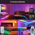 DC12V/24V 3 Pin Tuya APP Wifi LED RGBIC Controller With Remote, Work With Alexa and Google home For 3 Pin RGBIC LED Strip Light. 