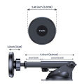 TOPK Car Phone Holder MagSafe Magnetic Mount [Strong Magnet] Dashboard Car Stand For iPhone 15 Pro Universal Magnetic Car Mount. 