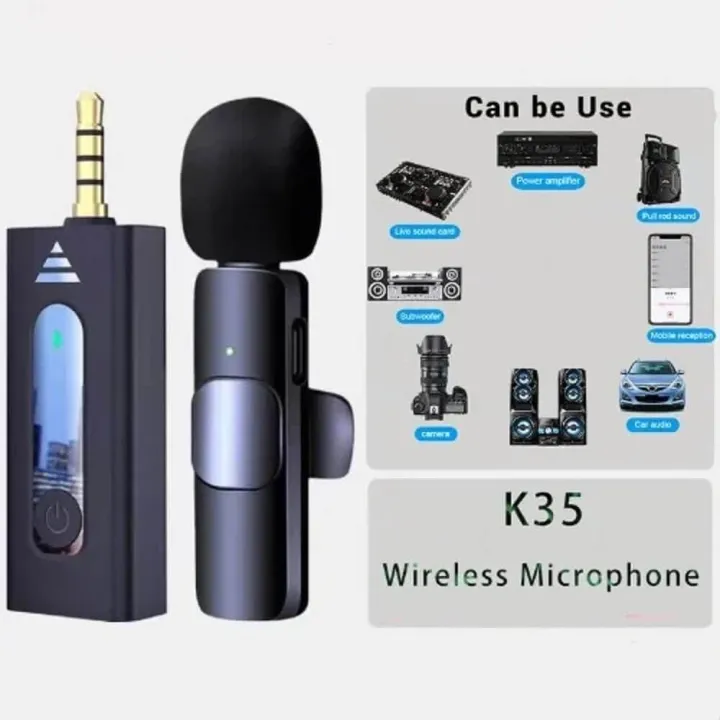K-35%20Wireless%20Collar%20Microphone%20Lapel%20Lavalier%20Omnidirectional%20Mic%20Plug%20and%20Play%20Mike%20for%20Vlogging%20Interview%20Live%20Streaming%20YouTube%20-%20Image%203