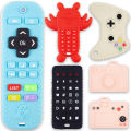 Silicone Baby Teether Toys BPA Free Remote Control Shape Teether Rodent Gum Pain Relief Teething Toy Kids Sensory Educational. 
