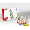 Baby Toddler Walker Stroller Multifunction Music Stroller Learning Stand Walk Tool Toy.