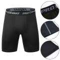 Men's Leggings Compression Pants Sports Leggings Basketball Quarter Shorts Quick Drying Running Training Stretch Fitness Pants.