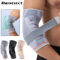 1Pcs Elbow Pads Silicone Compression Elbow Protection Sports Injuries 3D Knit Adjustable Elbow Support Tennis Basketball Unisex. 