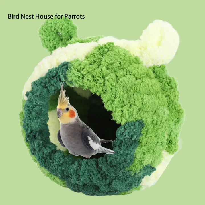 Bird%20Cage%20Bed%20Parakeet%20Nest%20Bed%20Parrot%20Nest%20House%20Cozy%20Comfortable%20Lovely%20Appearance%20Decorative%20Warm%20Bird%20Cage%20Bed%20for%20Parakeet%20-%20Image%203