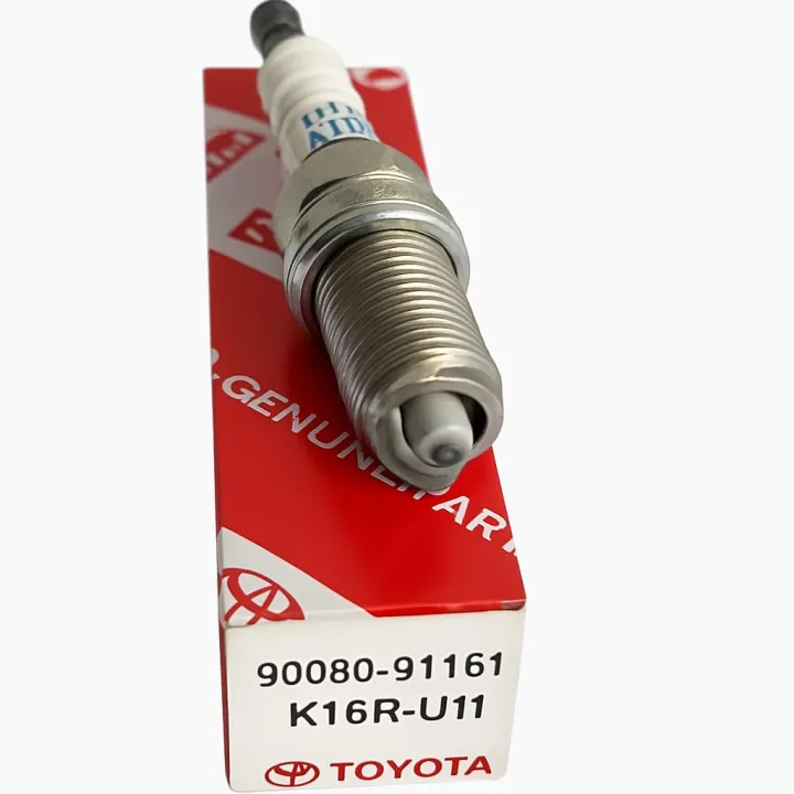 Toyota%20Spark%20Plug%2090080-91161%20%7C%20Original%20Denso%20K16R-U11%20For%20Toyota%20Corolla%20Variants%7C4-pieces%20-%20Image%202
