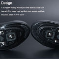 Road Bike Cleats Applicable LOOK KEO Pedal Cleat 4.5 Degree Self-lock Bicycle Pedal Cleat Cycling Shoe Cleats for LOOK KEO. 
