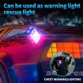 Clip-On Flashlight Rechargeable Mini EDC Keychain Torch,Compact Pocket COB Flash Light for Hiking Camping Fishing Holiday s. 