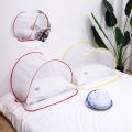 Summer Pop-Up Mini Folding Mosquito Net Cover Portable Encryption Anti-Mosquito Head and Face Pest Control Home Textile Bed Nets.