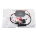 Auto Car Radio FM Antenna Signal Booster Amplifier ANT-208 Enhancer Device Android Player Antenna Signal Booster 12V FM/AM Car A. 